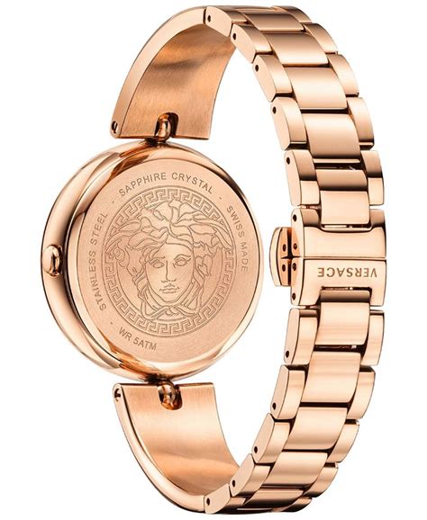 versace 39mm palazzo empire bangle watch rose gold|Versace Palazzo Empire Watch, 39mm .